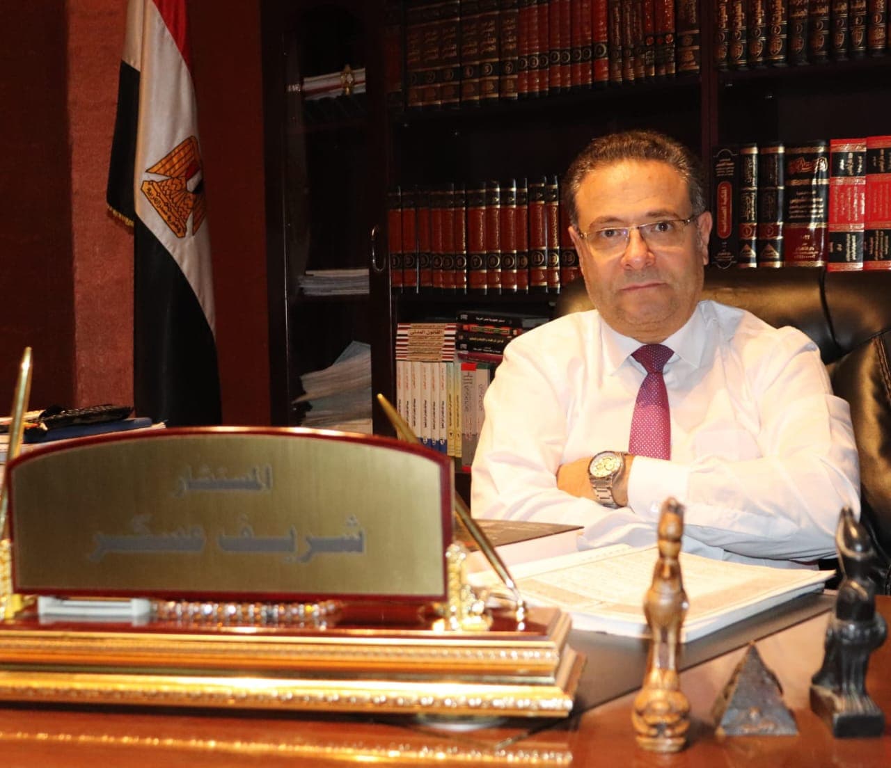 المستشار شريف عسكر