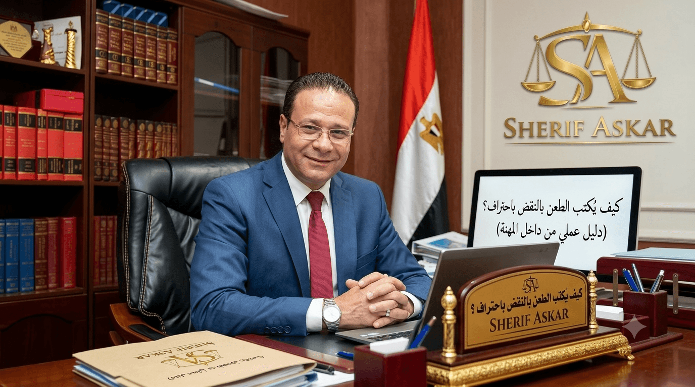 كيف يُكتب الطعن بالنقض باحتراف؟ (دليل عملي من داخل المهنة)
